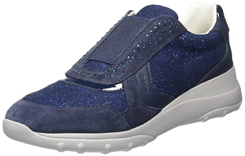 Geox D Alleniee D, Sneakers Mujer, Azul (Dk Jeans), 39 EU