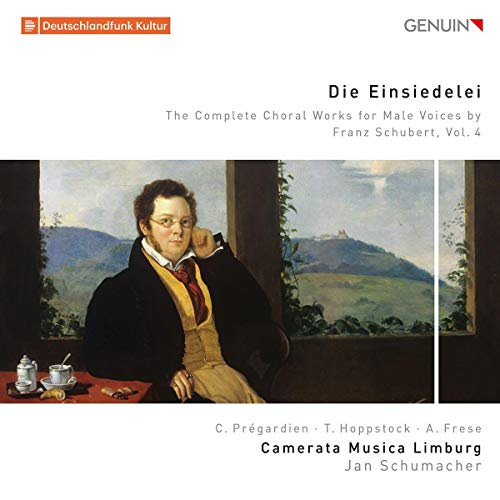 Schubert : Die Einsiedelei, intégrale de l'oeuvre pour choeur d'hommes, vol. 4. Schumacher.