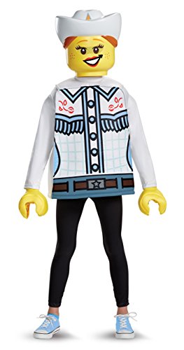 LEGO Disfraz clásico de vaquera (Talla mediana, 7-8 años)
