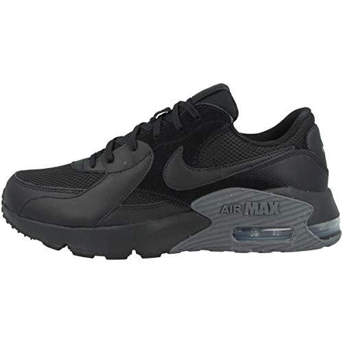 Nike Air MAX Excee, Running Shoe Hombre, Negro Negro Gris Oscuro, 47.5 EU