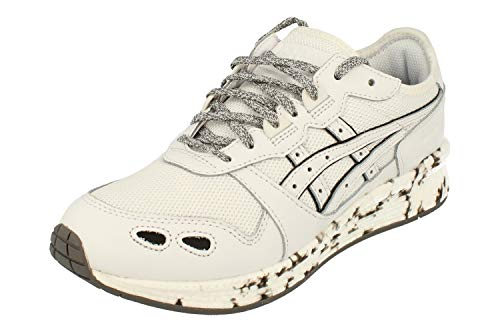 ASICS HyperGel-Lyte Hombre Trainers 1191A123 Sneakers Zapatos (UK 7 US 8 EU 41.5, Real White 100)