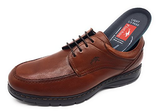 Fluchos- Retail ES Spain Crono Zapatos de Cordones Derby, Hombre, Marrón (Libano), 43 EU (9 UK)