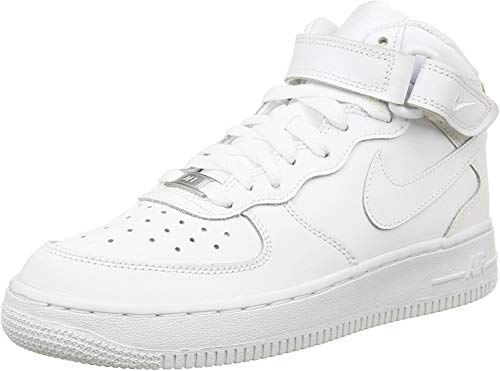 Nike Air Force 1 ultra Force MID Mujer Zapatillas Trainer, color Blanco, talla 38 EU