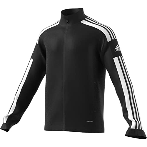 adidas SQ21 TR JKT Jacket, Mens, Black/White, M