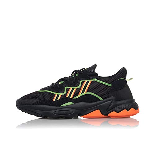 Adidas Ozweego - Zapatillas de deporte, color negro, naranja y verde, color Negro, talla 42.5 EU