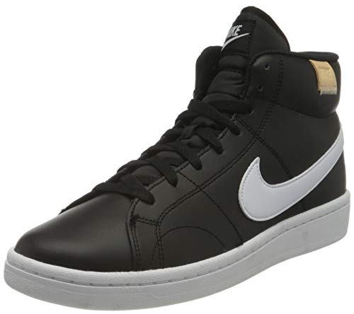 Nike Court Royale 2 Mid, Sneaker Hombre, Black/White-White Onyx, 44.5 EU