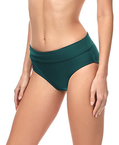 Merry Style Bragas Braguitas de Bikini Parte de Abajo Bikini Trajes de Ba?o Mujer MSVR5 (VerdeOscuro (70104), 48)