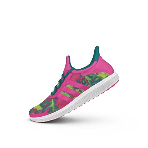 adidas CC Sonic W, Zapatillas de Tenis Mujer, Rosa/Verde (Rosimp/Rosimp/Eqtver), 38