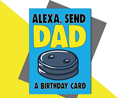 Tarjeta de cumpleaños divertida Alexa C643