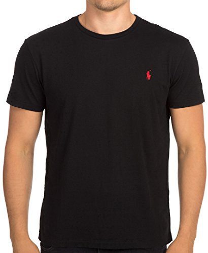 Ralph Lauren - Camiseta para hombre con logotipo Pony - negro -