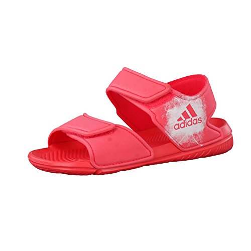 Adidas Altaswim, Sandalias para Niñas, Rosa (Core Pink/Ftwr White/Ftwr White), 34 EU
