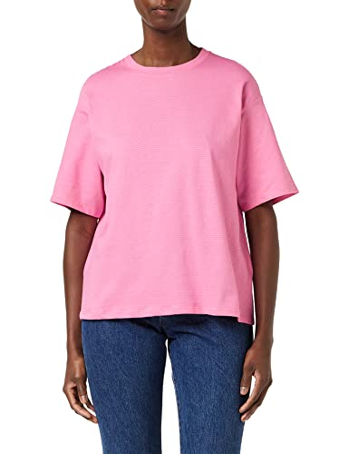 United Colors of Benetton Camiseta 3FWFD1028, Rosa 011, L para Mujer
