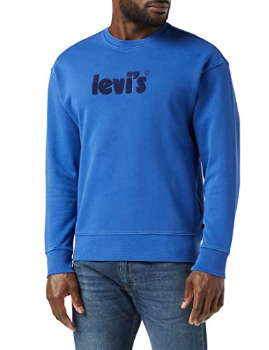Levi's Relaxd Graphic Crew Hombre Blues (Azul) XL