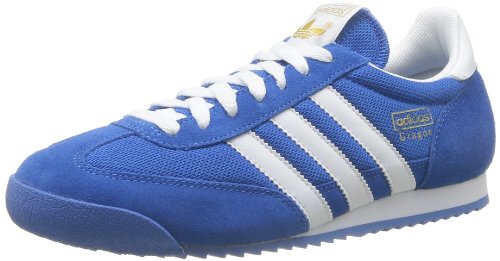 Adidas Dragon - Zapatillas de running para hombre, Azul (Bluebird/White/Metallic Gold), 40 2/3