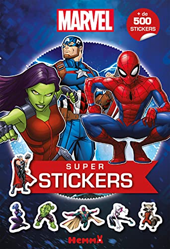 Marvel (Gamorra, Captain America, Spider-Man): + de 500 stickers