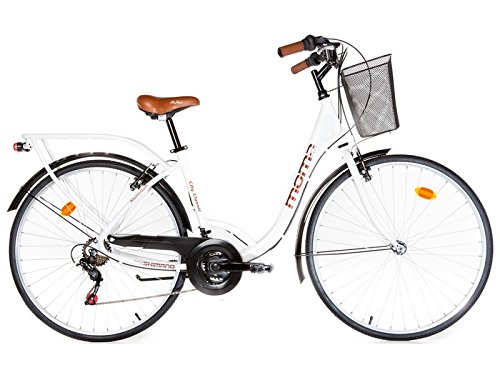Moma Bikes Bicicleta Paseo City Classic 28', Aluminio, SHIMANO 18v