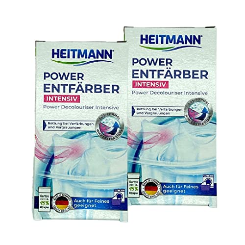 Heitmann 3105 Power - Líquido antimanchas (extrafuerte, 2 x 250 g)