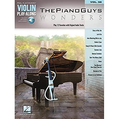 The piano guys - wonders violon +enregistrements online: Violin Play-Along Volume 58 (Hal Leonard Violin Play-along, 58)