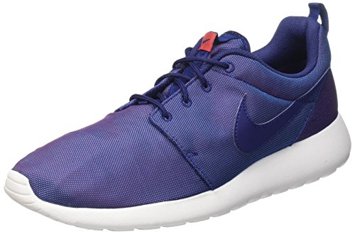 Nike Roshe One Premium, Zapatillas de Running Hombre, Azul/Rojo (Loyal Blue/Lyl Blue-Unvrsty Rd), 42 1/2