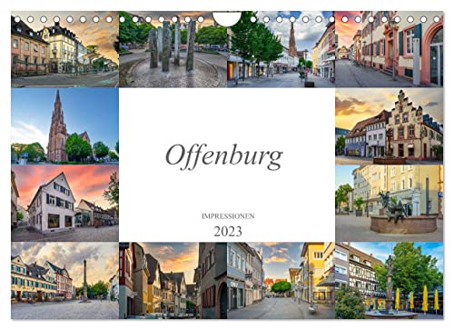 Offenburg Impressionen (Wandkalender 2023 DIN A4 quer), Calvendo Monatskalender