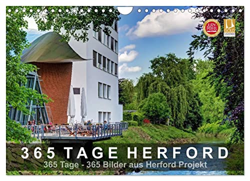 365 Tage Herford (Wandkalender 2023 DIN A4 quer), Calvendo Monatskalender