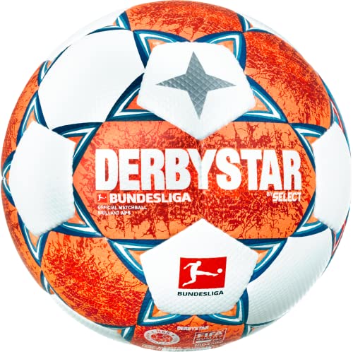 Derbystar Footballs, Unisex-Adult, Orange, 5