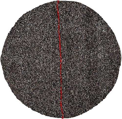 DISCO CRISTALIZADOR LANA DE ACERO PREFABRICADOR cristalizar, pulir, limpiar (13'/33cm, Rojo)